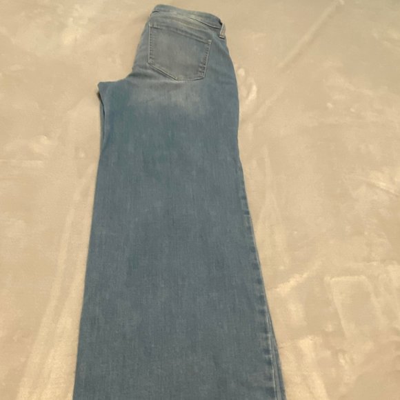 NYDJ Blue Wash Wide-Leg Jeans 2 NWOT Never Worn - Picture 5 of 7